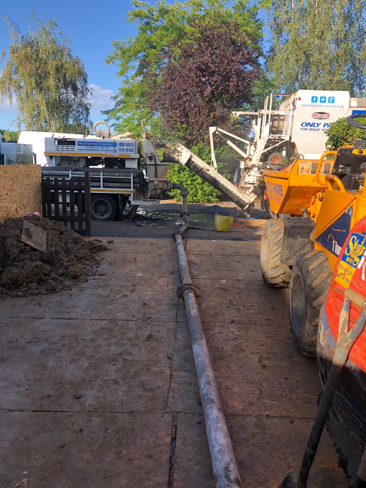 Updated: Concrete Pours in and around Watford | Master Mix 