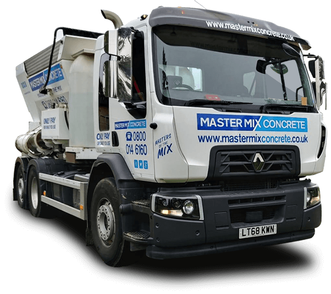 truck-3 One of the Master Mix Concrete readymix concrete trucks